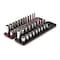 Tekton 3/8 Inch Drive 6-Point Socket Set with Rails, 42-Piece (5/16-3/4 in., 8-19 mm) SHD91218 - alternate 1